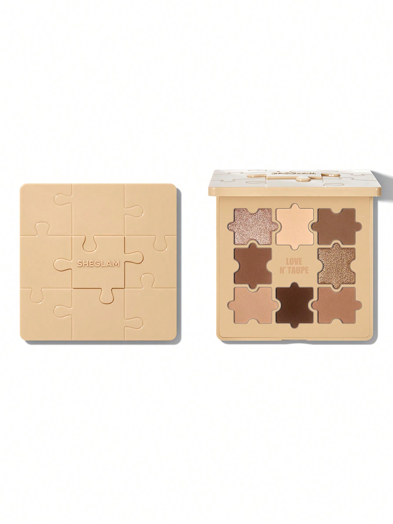 Sheglam Jazy Jigsaw - Love N' Taupe Палитра теней