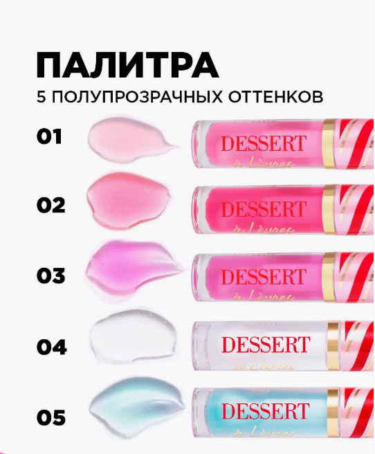 Vivienne Sabo Масло для губ  Dessert a Levres