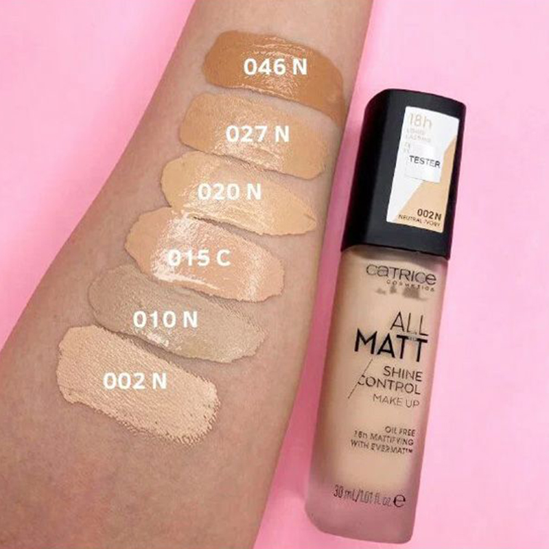 Catrice All Matt Plus - Shine Control Make UpТональный крем