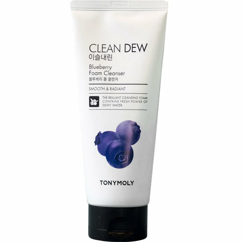 Tony Moly CLEAN DEW (черника) Пенка для умывания , 180мл