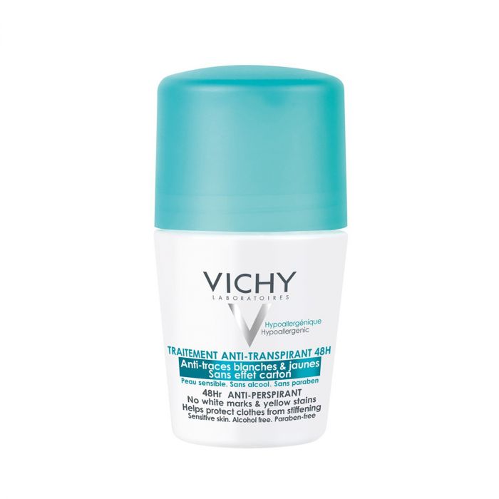 VICHY Шариковый дезодорант, против белых и желтых пятен