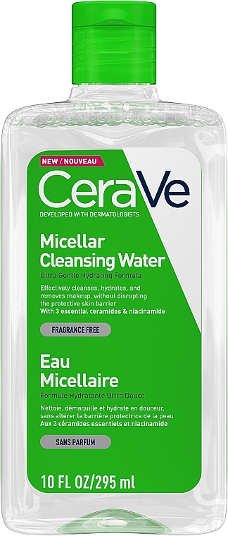 CeraVe Micellar Cleansing Water увлажняющая мицеллярная вода